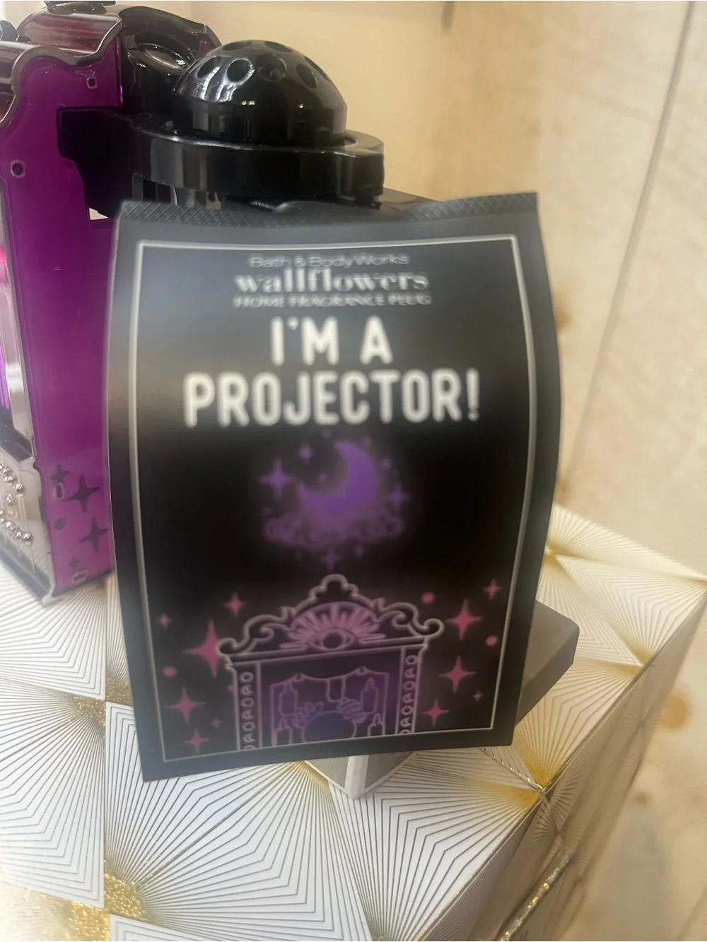 Bath & Body Works fortuneteller Projector Wallflower Plug